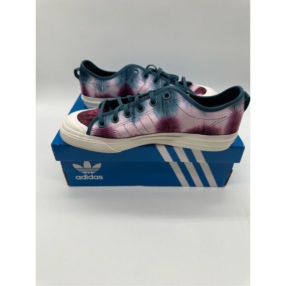 Adidas Nizza RF Victory Crimson Orbit Indigo Shoes - Size 9 main image 8